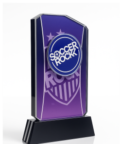 21.5cm Freestanding Multilayered Fully Bespoke Acrylic Raised Logo