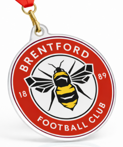 120mm ROUND Acrylic medal 4mm thickness