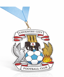 50mm SHAPED Acrylic medal 4mm thickness