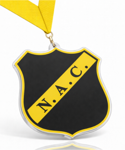 80mm SHAPED Acrylic medal 4mm thickness