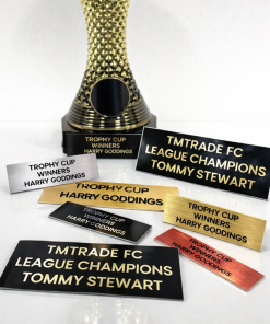 55x16mm Sublimation Plate full print all WITH NAMES