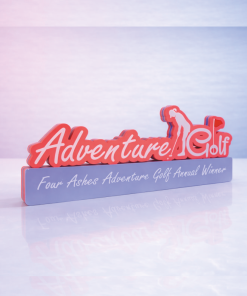 200x100mm FULLY BESPOKE PRINTED ACRYLIC AWARD